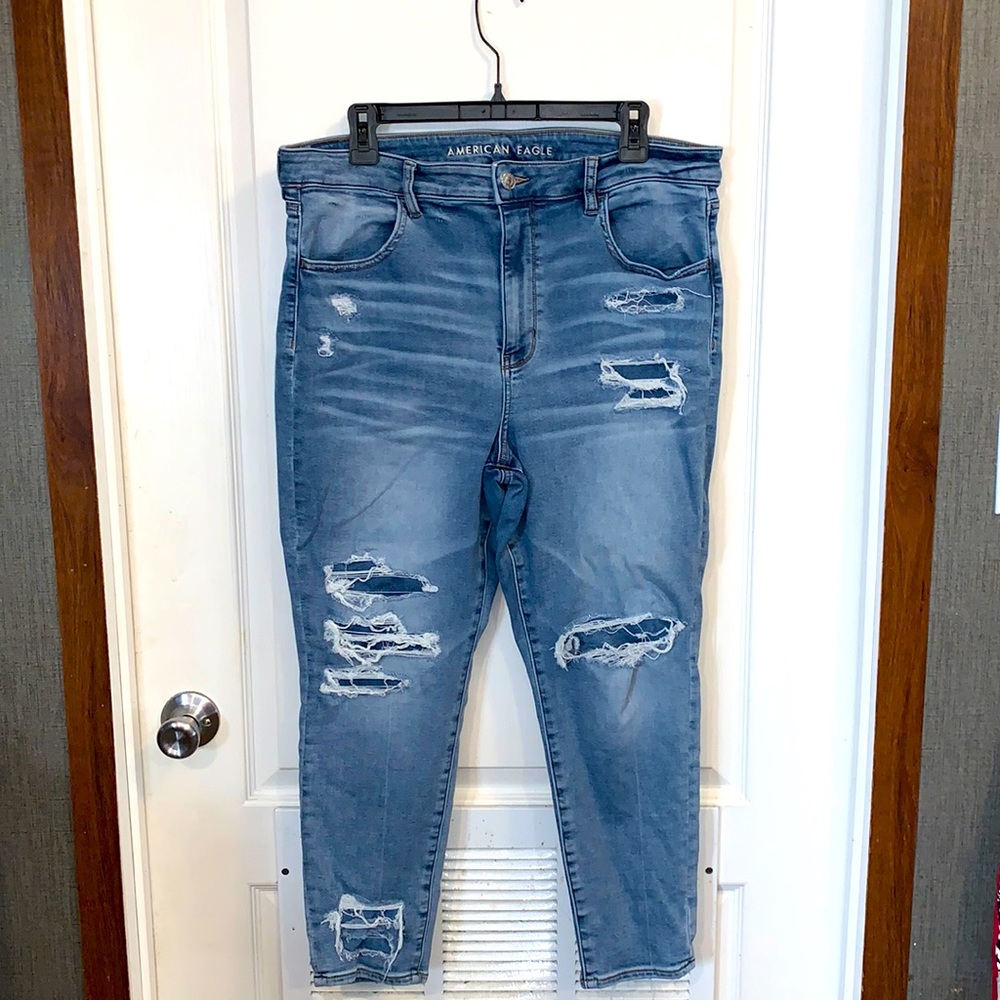 American Eagle Distressed Skinny Jeans